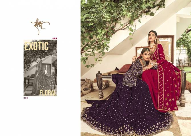 Rass Leela Heavy Wedding Wear Wholesale Georgette Designer Salwar Suits